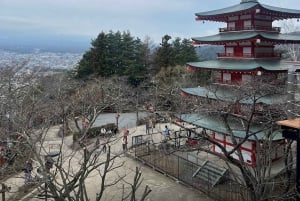 Fuji-vuoren nähtävyyksiä – yksityinen kierros englanninkielisen oppaan kanssa