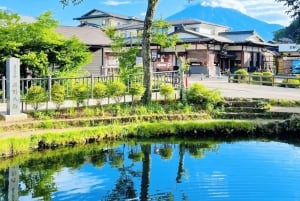 Mt.Fuji Hakone dagstur med sjön Ashi kryssning, GRATIS linbana