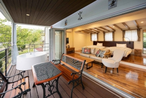 Naka-Izu: 2-dagers gourmetreise med wasabi, vin, te og glamping