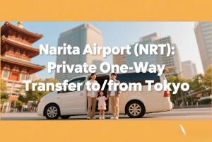 Luchthaven Narita (NRT): Privé-transfer enkele reis van/naar Tokio