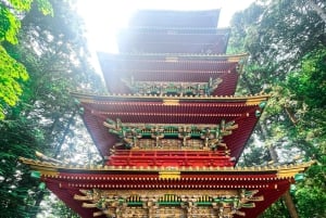 Nikko: Dagstur fra Tokyo på engelsk - English