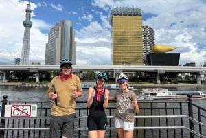 Tokyo buiten de toeristische routes: lokale e-bike-tour (3 uur)