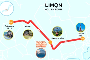 Yksisuuntainen bussi: Tokiosta Takayamaan