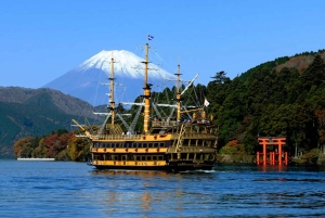 Privat 2-dages tur: Mt Fuji Hakone & Kamakura + Onsen Ryokan