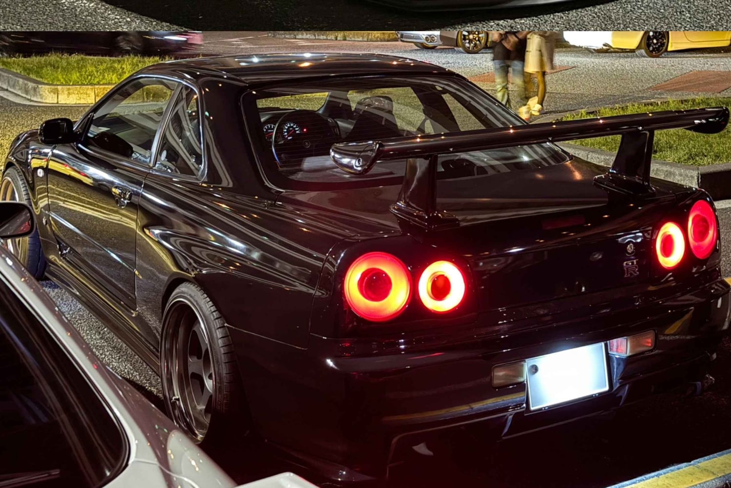 【R34 GTR】Tokyo: Privat Daikoku-tur i R34 GTR