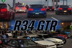 【R34 GTR】Tokyo: Privat Daikoku-tur i R34 GTR