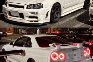 【R34 GTR】Tokyo: Privat Daikoku-tur i R34 GTR