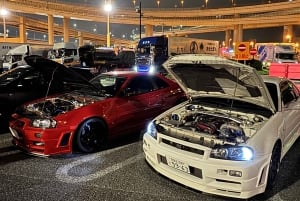 【R34 GTR】Tokyo: Privat Daikoku-tur i R34 GTR