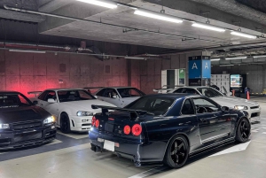 【R34 GTR】Tokyo: Privat Daikoku-tur i R34 GTR