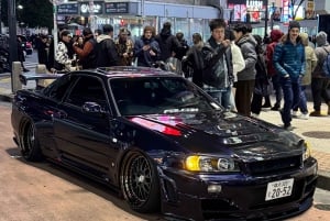 【R34】Tokyo： privétour Daikoku in aangepaste R34