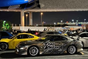 【R34】Tóquio：Tour particular de Daikoku em R34 modificado