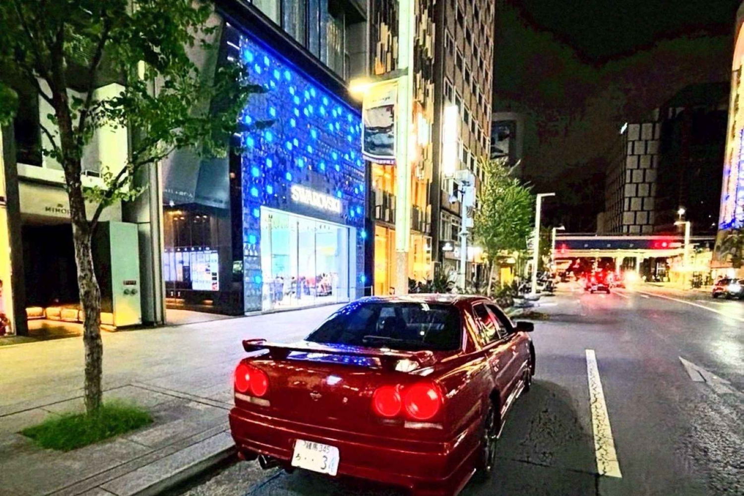 Tour privado de Fast & Furious en un R34 Skyline, Chaser o】 furgoneta por Daikoku PA