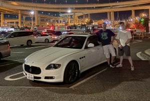 Tour privado de Fast & Furious en un R34 Skyline, Chaser o】 furgoneta por Daikoku PA