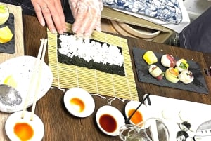 Real Toyosu Fish Market +Make Sushi +Macha Tea Experience