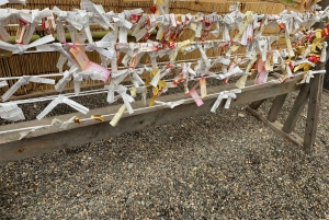 Romantisk Mizuhiki Knot och Omikuji Washi Charm Workshop Ueno