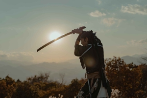 Samurai Swordsmanship and Sound Meditation in nature