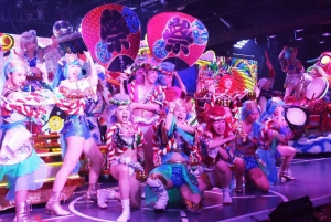 Amusementsshow met Samurai-thema in Shinjuku