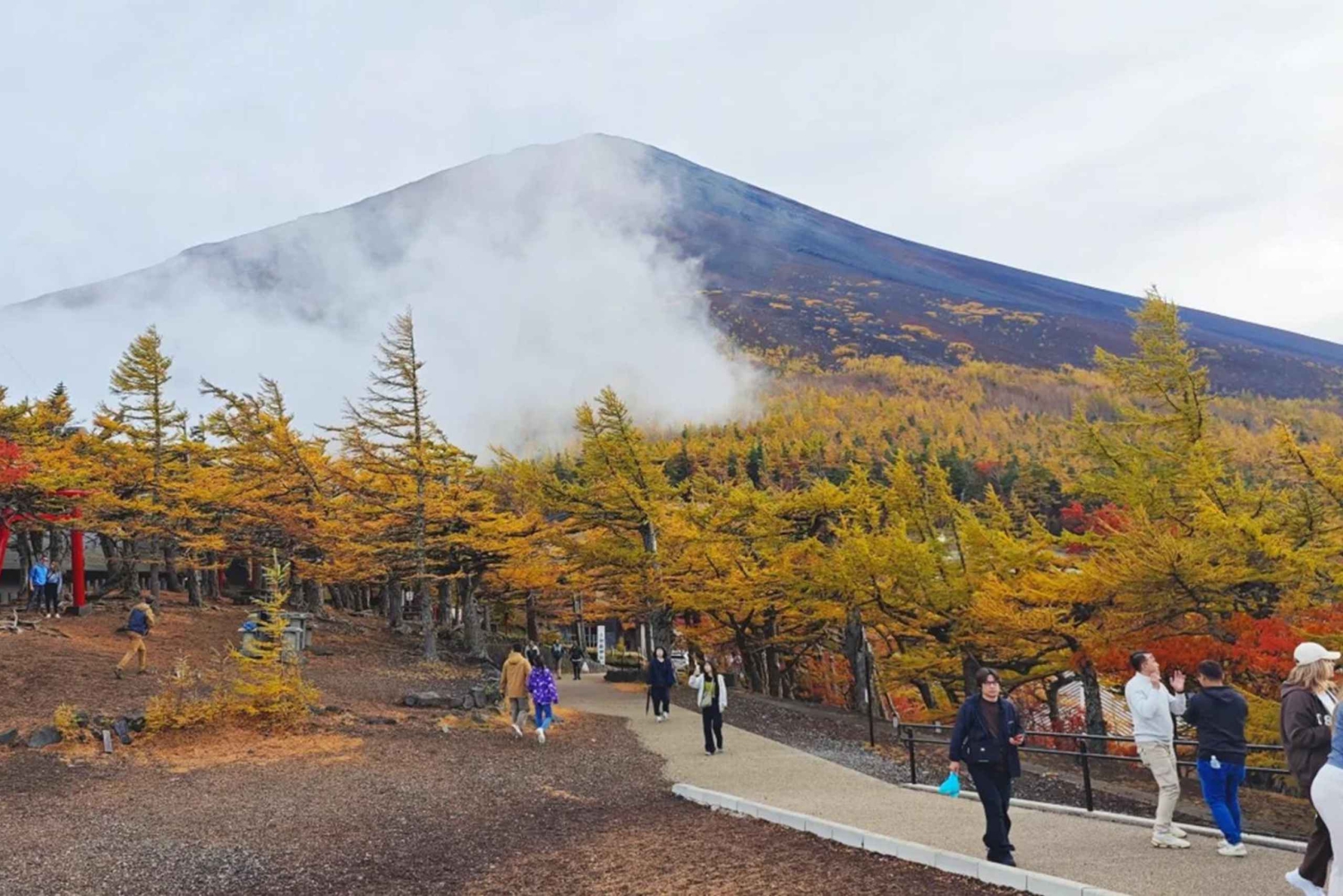 [Saisonbedingt begrenzt] Mt. Fuji 5th Station & Thermalquelle-Tour