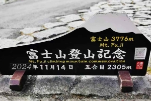 [Saisonbedingt begrenzt] Mt. Fuji 5th Station & Thermalquelle-Tour