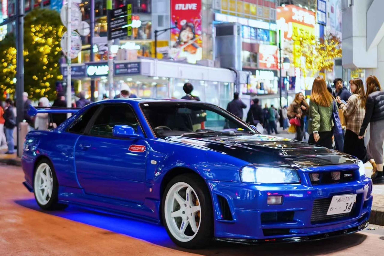 [Itse ajettava] Tokyo & Daikoku Custom Car Driving Tour