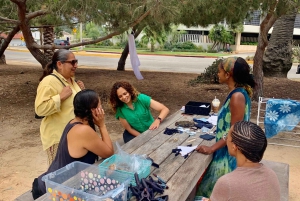 Shibori-Färben in Tokio, Japan
