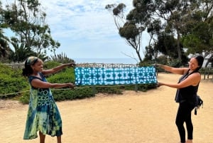Shibori-Färben in Tokio, Japan
