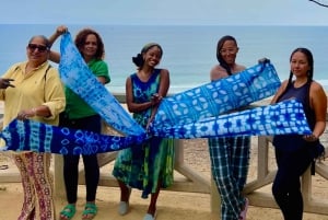 Shibori-Färben in Tokio, Japan