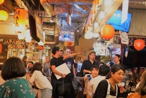 Shibuya Bar Hopping Tour (All-You-Can-Drink + Full Dinner)