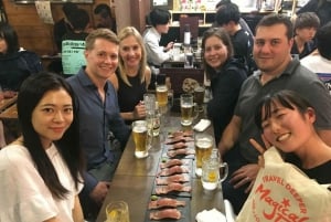 Shibuya Bar Hopping Tour (All-You-Can-Drink + Full Dinner)
