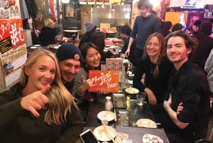 Shibuya Bar Hopping Tour (All-You-Can-Drink + Full Dinner)