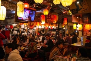 Shibuya Bar Hopping Tour (All-You-Can-Drink + Full Dinner)