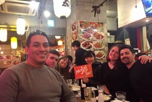 Shibuya Bar Hopping Tour (All-You-Can-Drink + Full Dinner)