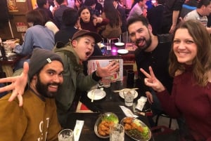 Shibuya Bar Hopping Tour (All-You-Can-Drink + Full Dinner)