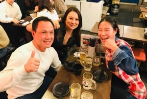 Shibuya Bar Hopping Tour (All-You-Can-Drink + Full Dinner)