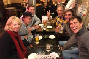 Shibuya Bar Hopping Tour (All-You-Can-Drink + Full Dinner)