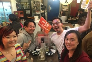 Shibuya Bar Hopping Tour (All-You-Can-Drink + Full Dinner)
