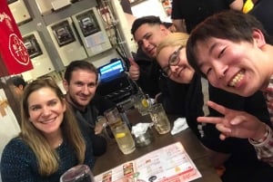 Shibuya Bar Hopping Tour (All-You-Can-Drink + Full Dinner)