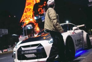 渋谷市：大黒PA LBWK GT-R R35、R34、R33またはR32ツアー