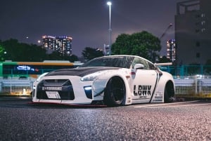 渋谷市：大黒PA LBWK GT-R R35、R34、R33またはR32ツアー