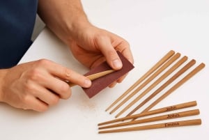 Atelier de fabrication de baguettes à Shinjuku