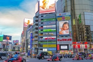 Shinjuku Go Karting Tour hauskan puvun kanssa