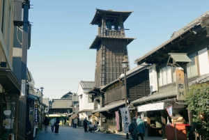 Shinjuku to Kawagoe: Tour with food Tasting & Photo Session