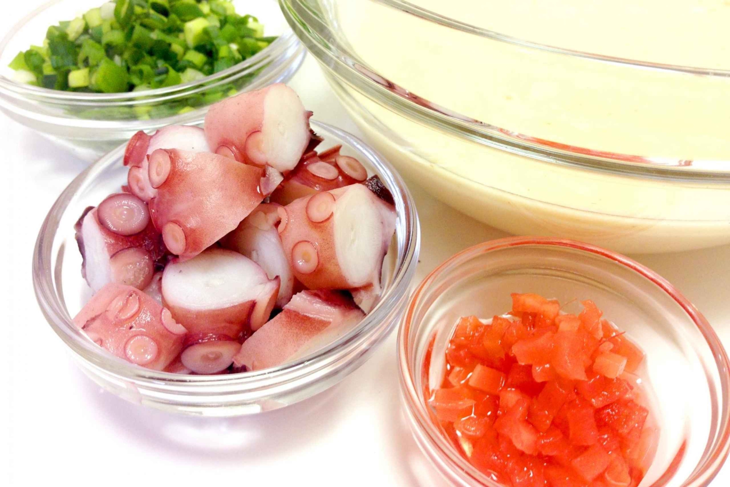 Опыт приготовления такояки в Кабукичо, Синдзюку