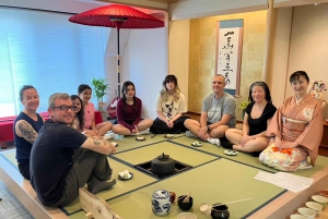 Experiencia de ceremonia del té en una habitación de estilo japonés, 60 min.