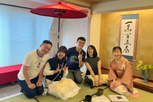 Experiencia de ceremonia del té en una habitación de estilo japonés, 60 min.