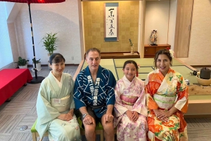 Experiencia de ceremonia del té en una habitación de estilo japonés, 60 min.