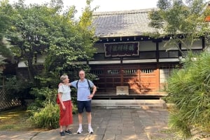 東京：プロの庭師ガイドがご案内する電動自転車で庭園をめぐるベーシックコース