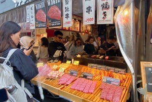 Excursão a pé pelo antigo mercado de peixe de Tsukiji