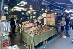 Excursão a pé pelo antigo mercado de peixe de Tsukiji