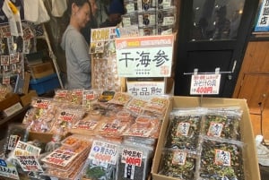 Excursão a pé pelo antigo mercado de peixe de Tsukiji